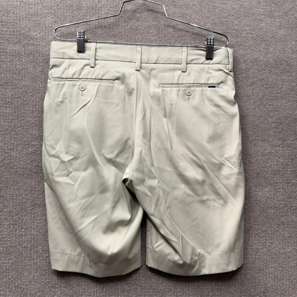 Polo Ralph Lauren Performance Men 31 Khaki Stretch Classic Fit Chino Golf Shorts